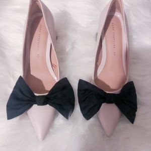 Zara bow heels Size 7